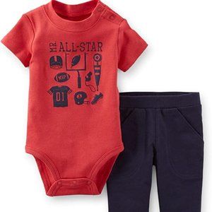 Carter’s Mr All Star 2 Piece Pants Set